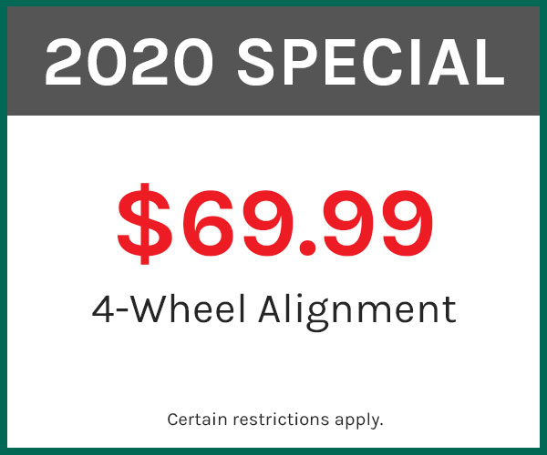 wheel alignment coupon